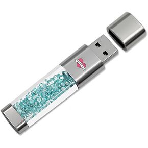 USB Flash Drive 64GB, Techkey External Memory Photo Keeper Storage Stick for Picture/Video/Data Saver/Backup V2.21 High Speed Thumb/Jump/Hard Drives-Winter Sky Blue in Saudi Arabia