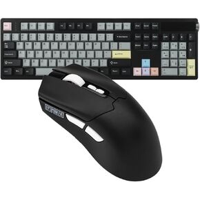 EPOMAKER TH108 PRO Full Size Mechanical Keyboard with Screen & Knob+Click Lite Wireless Gaming Mouse in Kuwait