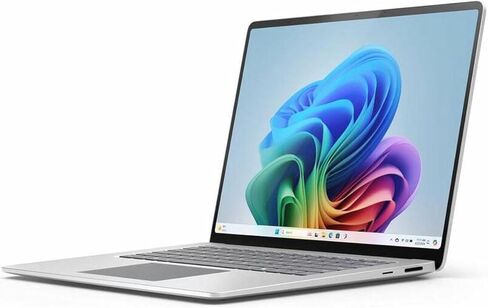 Microsoft Surface Laptop for Business (2025) Windows 11 Pro Copilot+ PC, 15" Qualcomm Snapdragon X Elite, 16GB RAM, 256GB SSD Storage, Platinum in Saudi Arabia