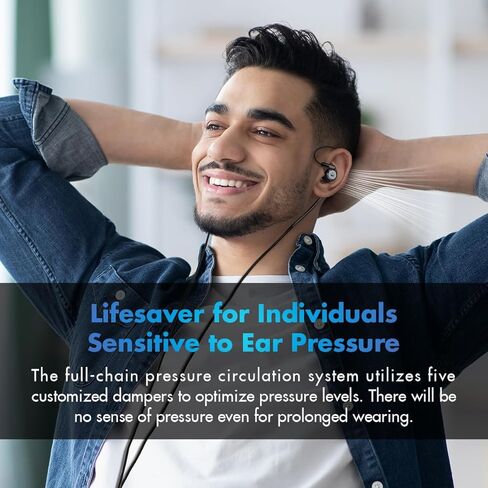 سماعات رأس Star City 5 Pro 1DD+2BA Hybrid سماعات أذن سلكية HiFi داخل الأذن عالية الدقة مع كابل IEM 0.78 2 دبوس (ليلي، 3.5 مم 0.78 2 دبوس) in Kuwait