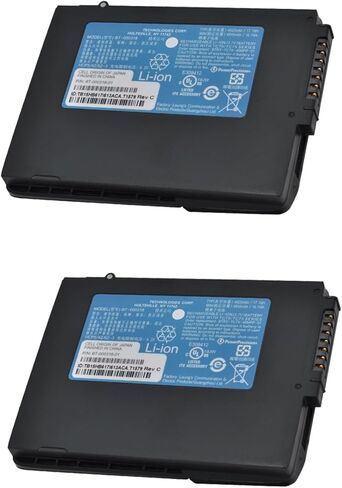 DGFTB 2-Pack BT-000318 Battery for Symbol Zebra TC77 TC70 TC72 TC75 TC70X TC75X TC720L TC75EK TC75AH TC75GK TC700H TC700K TC77HL,82-171249-01 82-171249-02 BTRY-TC7X-46MA2 4620mah Barcode Scanner in Saudi Arabia