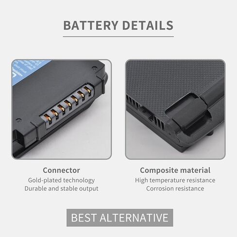 DGFTB 2-Pack BT-000318 Battery for Symbol Zebra TC77 TC70 TC72 TC75 TC70X TC75X TC720L TC75EK TC75AH TC75GK TC700H TC700K TC77HL,82-171249-01 82-171249-02 BTRY-TC7X-46MA2 4620mah Barcode Scanner in Saudi Arabia
