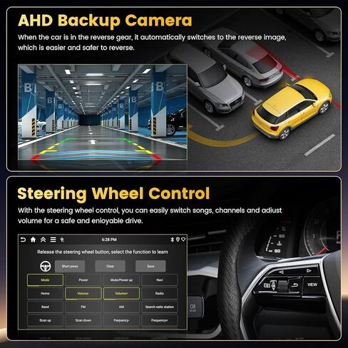 4+128G Android 15 Car Stereo for Toyota Matrix 2003-2004/Pontiac Vibe 2003-2008 Wireless Carplay Android Auto, 9 Inch Incell Touchscreen Car Stereo with GPS, Backup Camera/Bluetooth/FM/RDS/EQ in Saudi Arabia