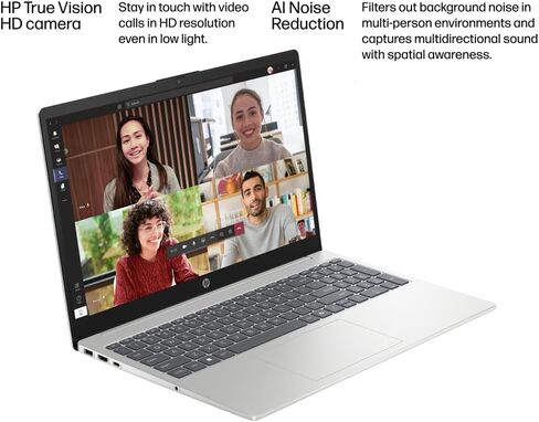 HP Pavilion 15.6" FHD Touchscreen Business Laptop, AMD Ryzen 7 7730U, 16GB RAM, 512GB PCIe SSD, Numeric Keypad, Webcam, Wi-Fi 6, HDMI, Windows 11, W/Mouse in Saudi Arabia
