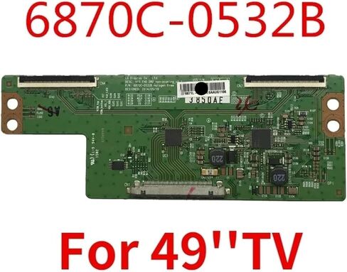 for 6870C-0532B for 43'' 49'' 55'' TV Tcon 6870C Board TV Board Placa Tv for Card 6870C 0532B(Board with Cables) in Saudi Arabia