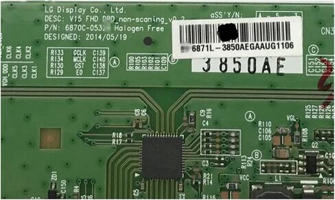 for 6870C-0532B for 43'' 49'' 55'' TV Tcon 6870C Board TV Board Placa Tv for Card 6870C 0532B(Board with Cables) in Saudi Arabia