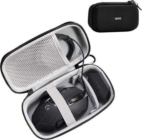 Hard Travel Mouse Case Compitable with Logitech G PRO X Superlight, GPX2, G305, G502, G703, MX Master 3S/3, M720, MX Anywhere 2S/3/3S, Fits Wired Wireless Gaming & Productivity Mice (Grey) in Saudi Arabia