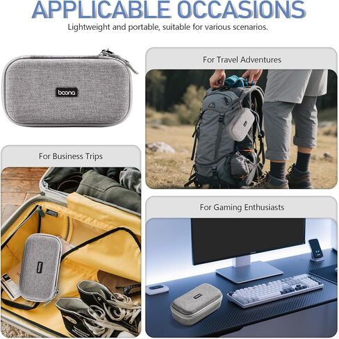 Hard Travel Mouse Case Compitable with Logitech G PRO X Superlight, GPX2, G305, G502, G703, MX Master 3S/3, M720, MX Anywhere 2S/3/3S, Fits Wired Wireless Gaming & Productivity Mice (Grey) in Saudi Arabia