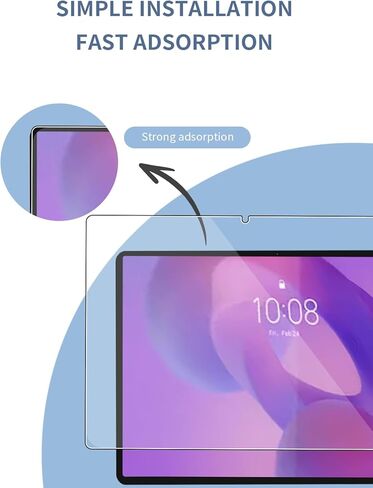 [عبوتان] واقي شاشة لجهاز Lenovo Idea Tab Pro Android Tablet 12.7 بوصة طبقة من الزجاج المقوى، واقي شاشة لجهاز Lenovo Idea Tab Pro 2025 مضاد للخدش وحساس وصلابة 9H in Saudi Arabia