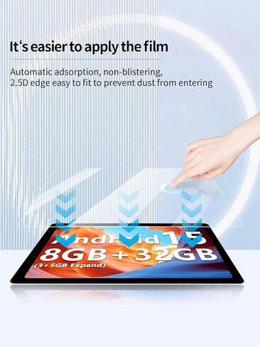 Screen Protector for NEWISION P7 Android 15 7 inch Tablet, Anti-Scratch 9H Hardness Touch Sensitive 2.5D Rounded Edges Bubble Free Easy to Install,2 Pack. in Saudi Arabia