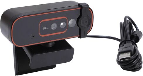 كمبيوتركاميرا ويب، 1080P30 إطارًا في الثانيةالتعرف على الوجهكاميرا USB مع ميكروفون مانع للضوضاء، للاجتماعات الافتراضية in Kuwait