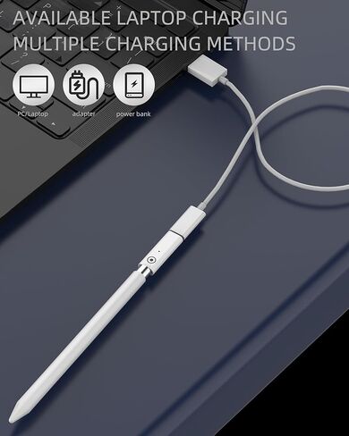محول شاحن الجيل الأول من Pencil Gen (عبوة من قطعتين) محول شحن أنثى لايتنينج لجهاز iPad موصل كابل MFI معتمد لقلم الكمبيوتر اللوحي ملحقات بديلة 1 in Kuwait