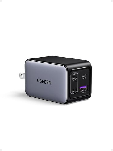 UGREEN Dual 65W GaN USB-C Charger Bundle – 4-Port + 3-Port Fast Charging Station for Laptop, Phone & Tablet, Travel & Home Use in Saudi Arabia