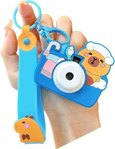 Creative Animal Camera Keychain Feature Projection Fun Design Multiple Color Bag Hanging Decoration Accessory in Saudi Arabia