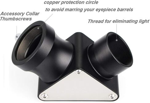 SVBONY SV135 Zoom Eyepiece 7-21mm 7 Element 4 Group Bundle with 1.25 inches 90 Degree Diagonal Barlow Lens 2X (3 Items) in Saudi Arabia