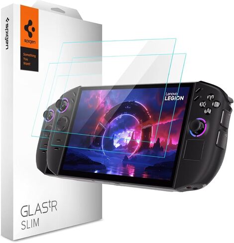 Spigen Tempered Glass Screen Protector [GlasTR Slim] designed for Lenovo Legion Go 2 (2025) - 2 Pack in Kuwait