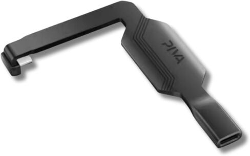 محول PIVA قصير النمط من النوع C Max - شحن سريع 60 وات PD ونقل بيانات بسرعة 10 جيجابت في الثانية | واقي منفذ موصل USB-C الكوع لأجهزة iPad وMacBook وSamsung وأجهزة Type-C in Saudi Arabia