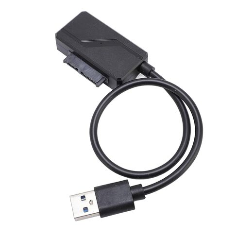 SATA to USB Cable to USB Adapter Cable, SATA II Hard Drive Adapter External Kit Interface External Converter for Laptop Optical Drive in Saudi Arabia