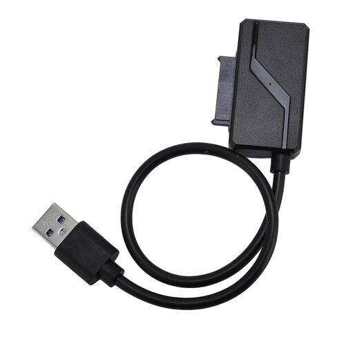 SATA to USB Cable to USB Adapter Cable, SATA II Hard Drive Adapter External Kit Interface External Converter for Laptop Optical Drive in Saudi Arabia