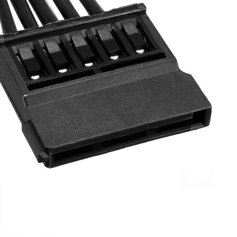 Power Supply Modular PCI-e 6Pin to 3 SATA 15Pin for Seasonic SATA Cable Hard Drive Adapter Cable 50+15CM in Saudi Arabia