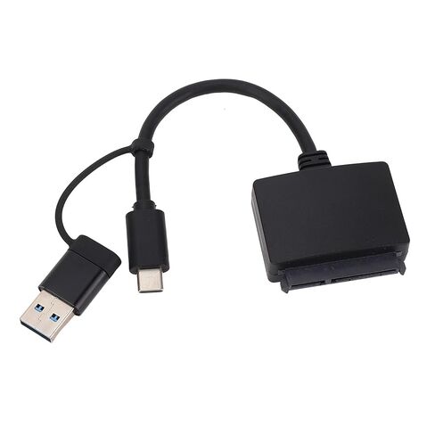 Bewinner Serial ATA to USB 3.1 Hard Drive Adapter SATA to USB Type C Converter Cable 2.5 Inch SSD Data Transfer with LED Status for Linux OS X in Saudi Arabia