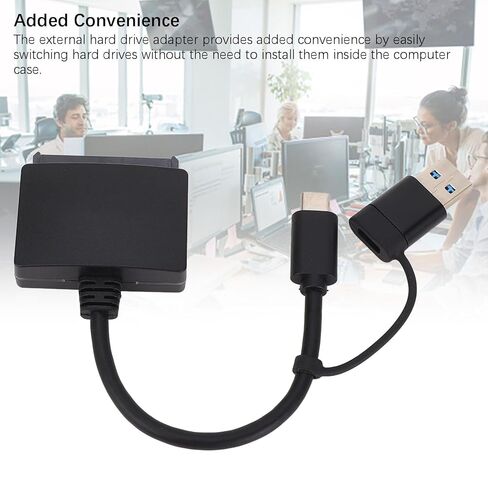 Bewinner Serial ATA to USB 3.1 Hard Drive Adapter SATA to USB Type C Converter Cable 2.5 Inch SSD Data Transfer with LED Status for Linux OS X in Saudi Arabia