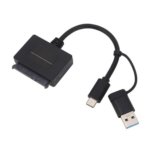 Bewinner Serial ATA to USB 3.1 Hard Drive Adapter SATA to USB Type C Converter Cable 2.5 Inch SSD Data Transfer with LED Status for Linux OS X in Saudi Arabia