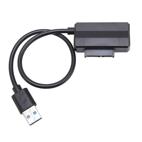 كابل محول Denash Serial ATA إلى USB CD ROM، كابل SATA إلى USB A، كابل USB3.0 إلى Sata بسرعة 3 جيجابت في الثانية يدعم UASP، موصل محرك الأقراص الصلبة الخارجي SATA I II III in Kuwait