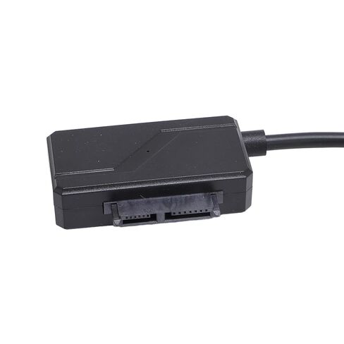 كابل محول Denash Serial ATA إلى USB CD ROM، كابل SATA إلى USB A، كابل USB3.0 إلى Sata بسرعة 3 جيجابت في الثانية يدعم UASP، موصل محرك الأقراص الصلبة الخارجي SATA I II III in Kuwait