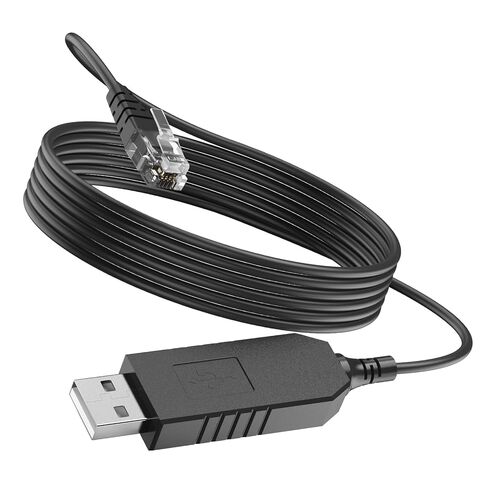 USB to RJ11 Cable for Uniden R8,R7,R4w,R8w,R4,R3,DFR9,etc. - for Uniden Radar Detector Power Cord 3.3FT in Kuwait