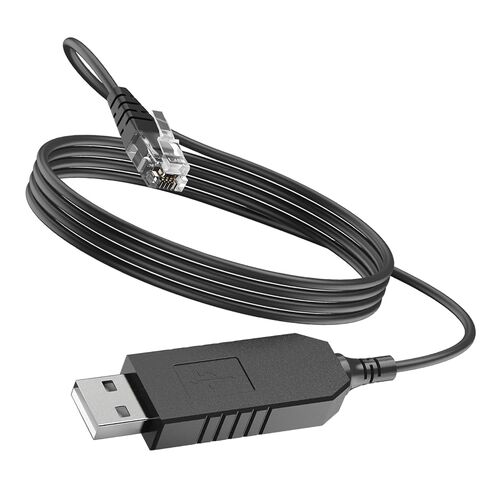 كابل USB إلى RJ11 لـ Uniden R8، R7، R4w، R8w، R4، R3، DFR9، إلخ. - لسلك طاقة كاشف الرادار Uniden 3.3FT in Kuwait