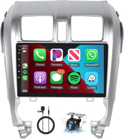 ستيريو سيارة لـ Honda CRV 2007-2011 [8core 4+64g] Carplay Android Auto ، 9inch IPS Touch Screen Radio ، Android13/GPS/WiFi/32EQ DSP/59UI/Bluetooth5 in Saudi Arabia