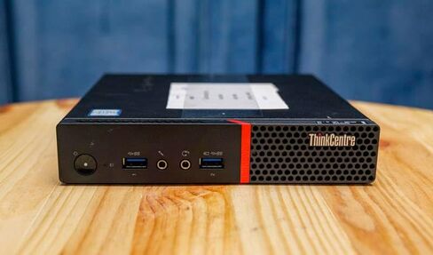 سطح المكتب Lenovo Thinkcentre M715Q AMD Ryzen 3 Pro-2200GE 4GB 128GB SSD W11H (متجدد) in Saudi Arabia