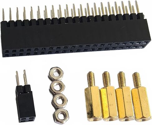 موسع زيادة ارتفاع رأس دبوس GPIO وPoE مقاس 11 مم لـ Raspberry Pi 5 4B 3B+ 3B (عبوة من 5 قطع) in Saudi Arabia