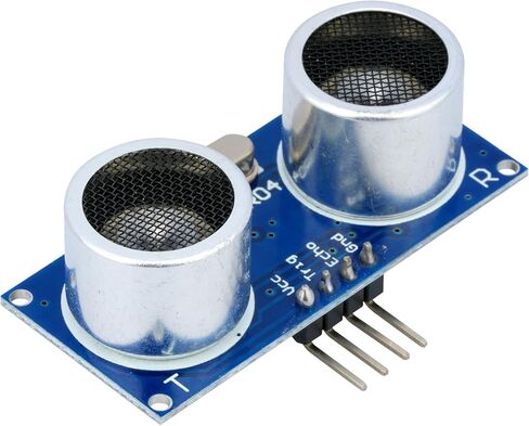 2 Pcs HC-SR04 Ultrasonic Sensor Module Compatible with for Arduino R3 UNO MEGA XBee Nano Robot with 2 Set Mounting Bracket in Saudi Arabia