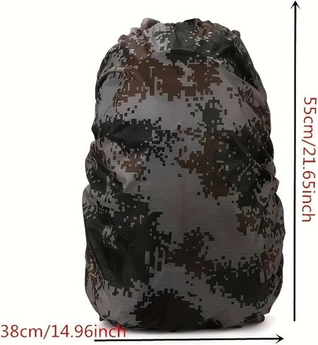 2 Pack Waterproof Backpack Rain Cover Fits 30-50L Backpacks in Saudi Arabia