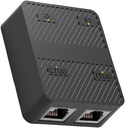 مقسم كابل إيثرنت RJ45 لجهاز واحد إلى جهازين للوصول إلى الإنترنت مع موسع كابل الشحن وموزع كابل الشبكة in Kuwait