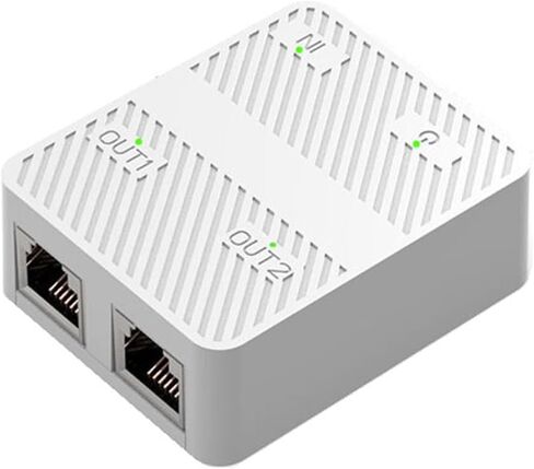 مقسم كابل إيثرنت RJ45 لجهاز واحد إلى جهازين للوصول إلى الإنترنت مع موسع كابل الشحن وموزع كابل الشبكة in Kuwait