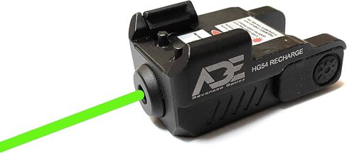 Ade Advanced Optics HG54G منظار ليزر عالمي من الدرجة IIIA قابل لإعادة الشحن، أخضر لـ Springfield Hellcat (OSP/PRO) مسدس مسدس صغير الحجم 9 مم in Kuwait