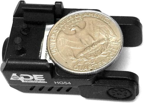 Ade Advanced Optics HG54G منظار ليزر عالمي من الدرجة IIIA قابل لإعادة الشحن، أخضر لـ Springfield Hellcat (OSP/PRO) مسدس مسدس صغير الحجم 9 مم in Kuwait