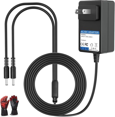 8.4V Charger for Heated Glove 7.4V Li-Polymer Battery Compatible with Savior Snow Deer Sun Will Heated Gloves, Heated Vest,Heated Socks Battery Charger in Saudi Arabia