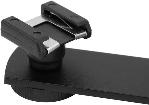 GLOGLOW Mount Bracket Aluminum Alloy Flash Bracket, Dual Head for Photographers Other Equipment Accessories in Saudi Arabia