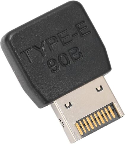 محول USB3.1 TYPEE، اتصال ثابت عالي الأداء للوحة الأم للكمبيوتر، كوع توجيه 90 درجة لعشاق التكنولوجيا، مادة ABS (PH74B) in Kuwait