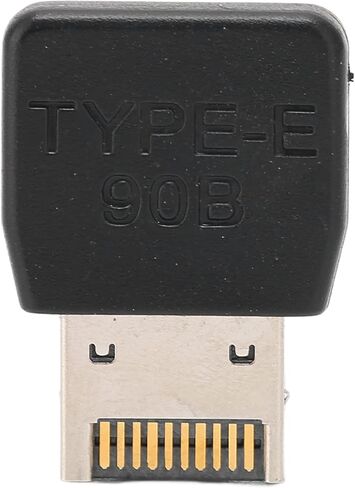 محول USB3.1 TYPEE، اتصال ثابت عالي الأداء للوحة الأم للكمبيوتر، كوع توجيه 90 درجة لعشاق التكنولوجيا، مادة ABS (PH74B) in Kuwait