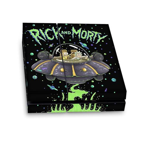 تصميمات غطاء الرأس مرخصة رسميًا من الفينيل لرسومات Rick And Morty Pickle Rick وغطاء لاصق لسطح الألعاب متوافق مع وحدة تحكم Sony PlayStation 4 PS4 in Kuwait