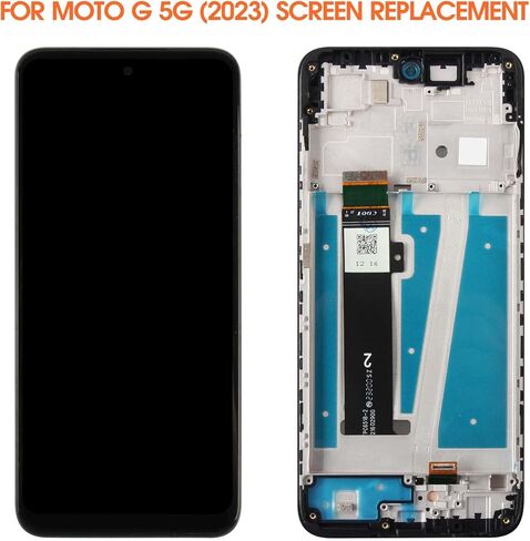 for Moto G 5G 2023 Screen Replacement for Moto G 5G 2023 LCD Display XT2313 XT2313-6 LCD Digitizer Touch Screen Assembly Repair Part with Frame in Saudi Arabia