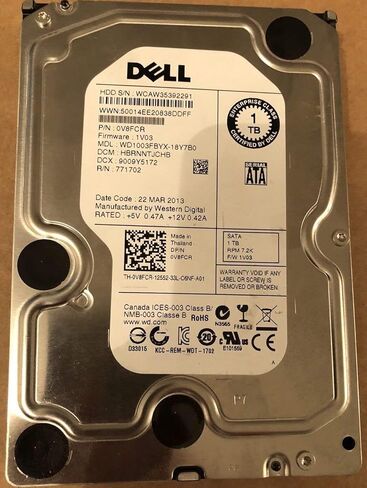 Western Digital WD1003FBYX-18Y7B0 1TB, Internal Hard Drive (Renewed) in Kuwait