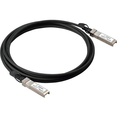 Axiom Memory - 407-BBBK-AX 10GBASE-CU SFP+ Passive DAC Twinax Cable Dell Compatible 1m - 3.28 ft Twinaxial Network Cable for Switch, Router, Network Device - First End: 1 x SFP+ Network - in Saudi Arabia