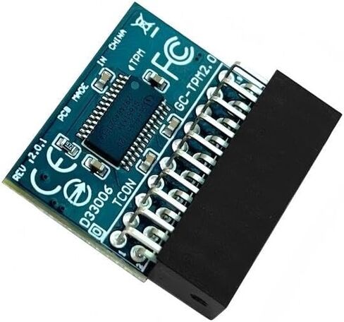 وحدة TPM 2.0 LPC 20Pin مع SLB9665 للوحة الأم Gigabyte GA-H110-D3A GA-H170-HD3، GA-X150M-PLUS WS، GA-X150-PRO ECC، GA-X99-UD4، GA-H110M-S2PH حساب مفتاح رأس الحافلة بشكل آمن in Saudi Arabia