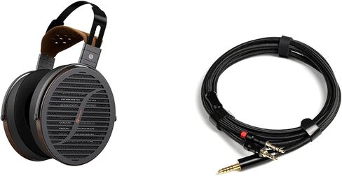 Fosi Audio Dual 3.5 ملم إلى 4.4 ملم كابل i5 سماعات رأس مغناطيسية مستوية مفتوحة من الخلف مع غشاء كبير جدًا 97 ملم in Saudi Arabia